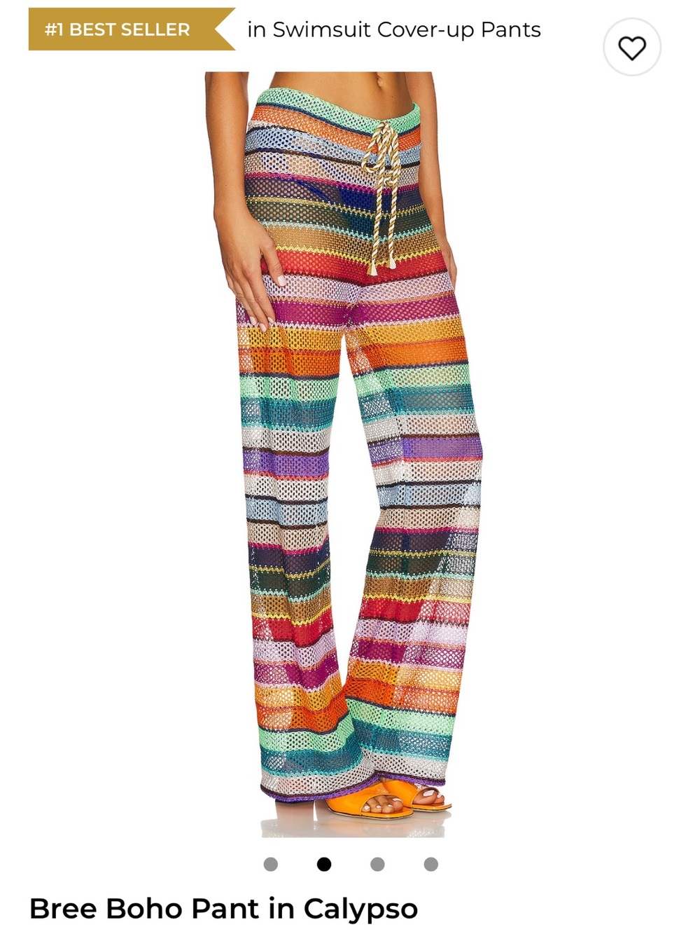 PQ Swim Bree Boho Pant NWOT